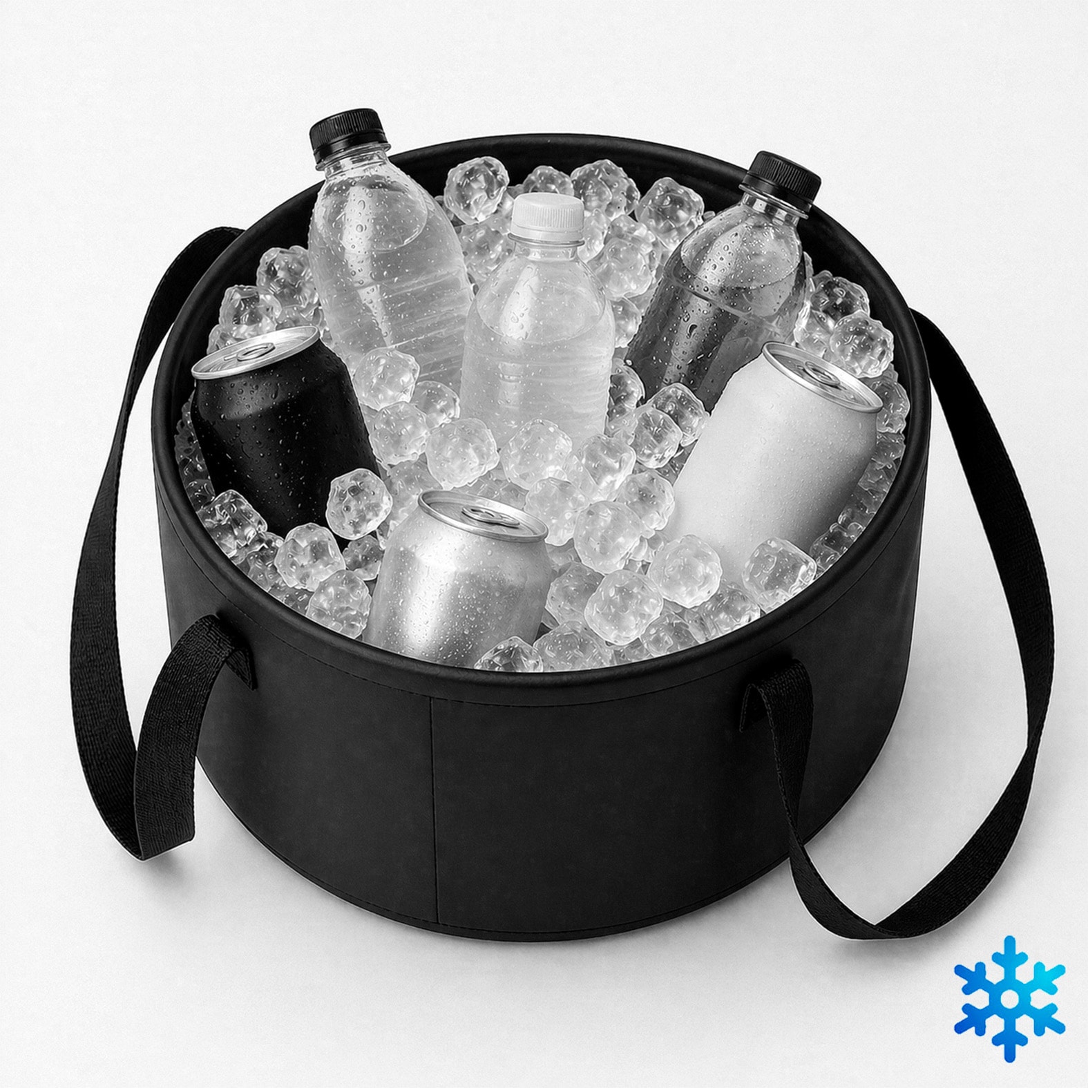 Hielera Boreas en color negro