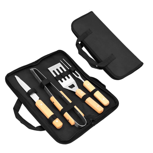 Set de BBQ Entrecot en color negro