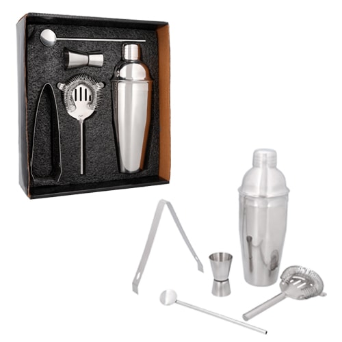 Set para Preparación Mojito en color plata