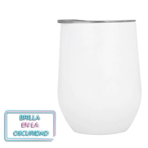 Termo Flubber en color blanco