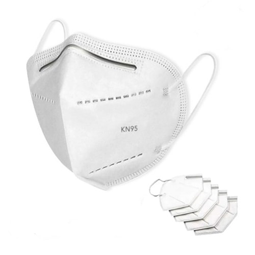 Cubre Kn 95 en color blanco