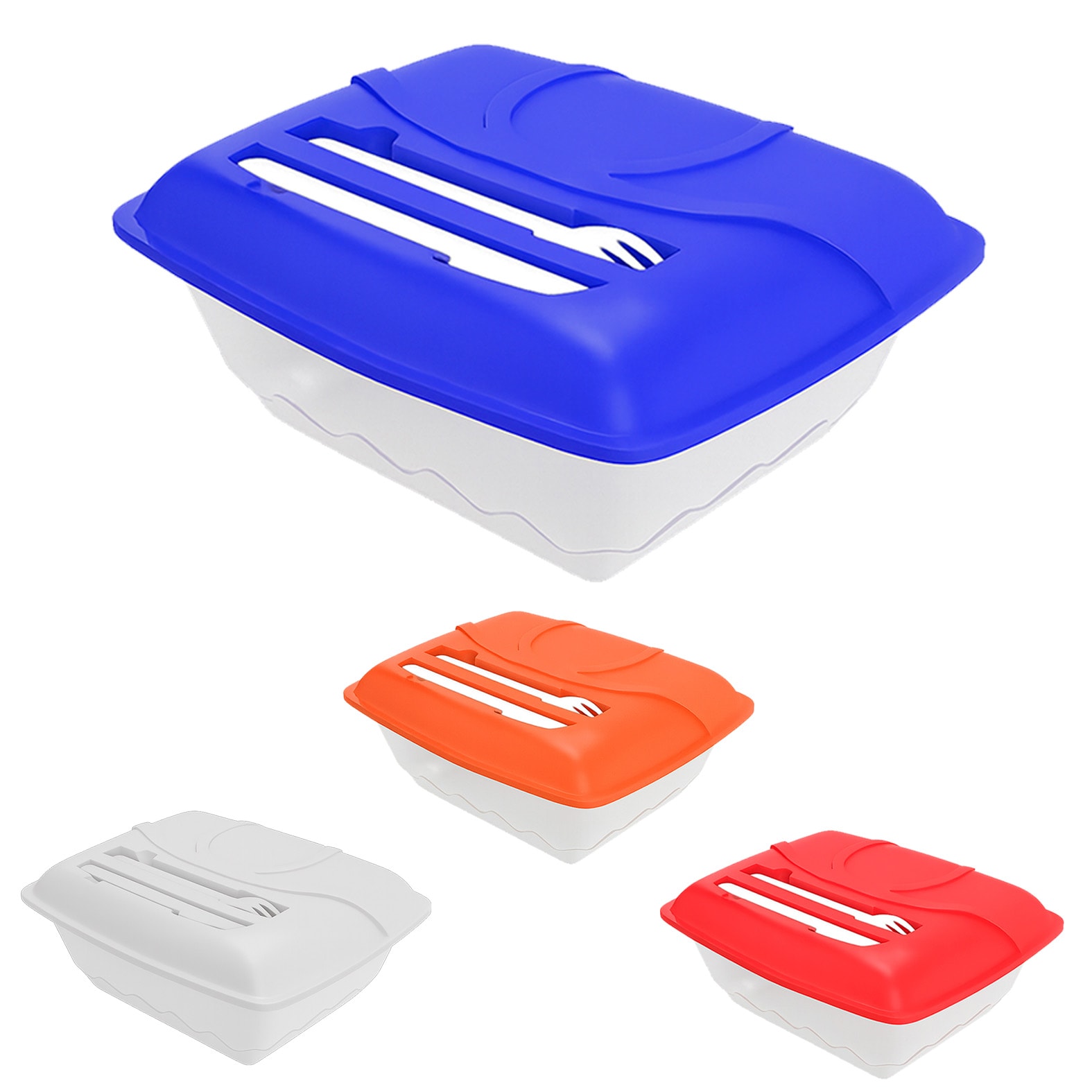 Contenedor de Alimentos Mixi en color azul