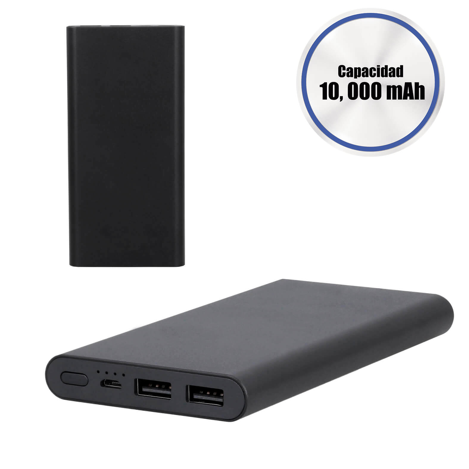 Power Bank Pin en color negro