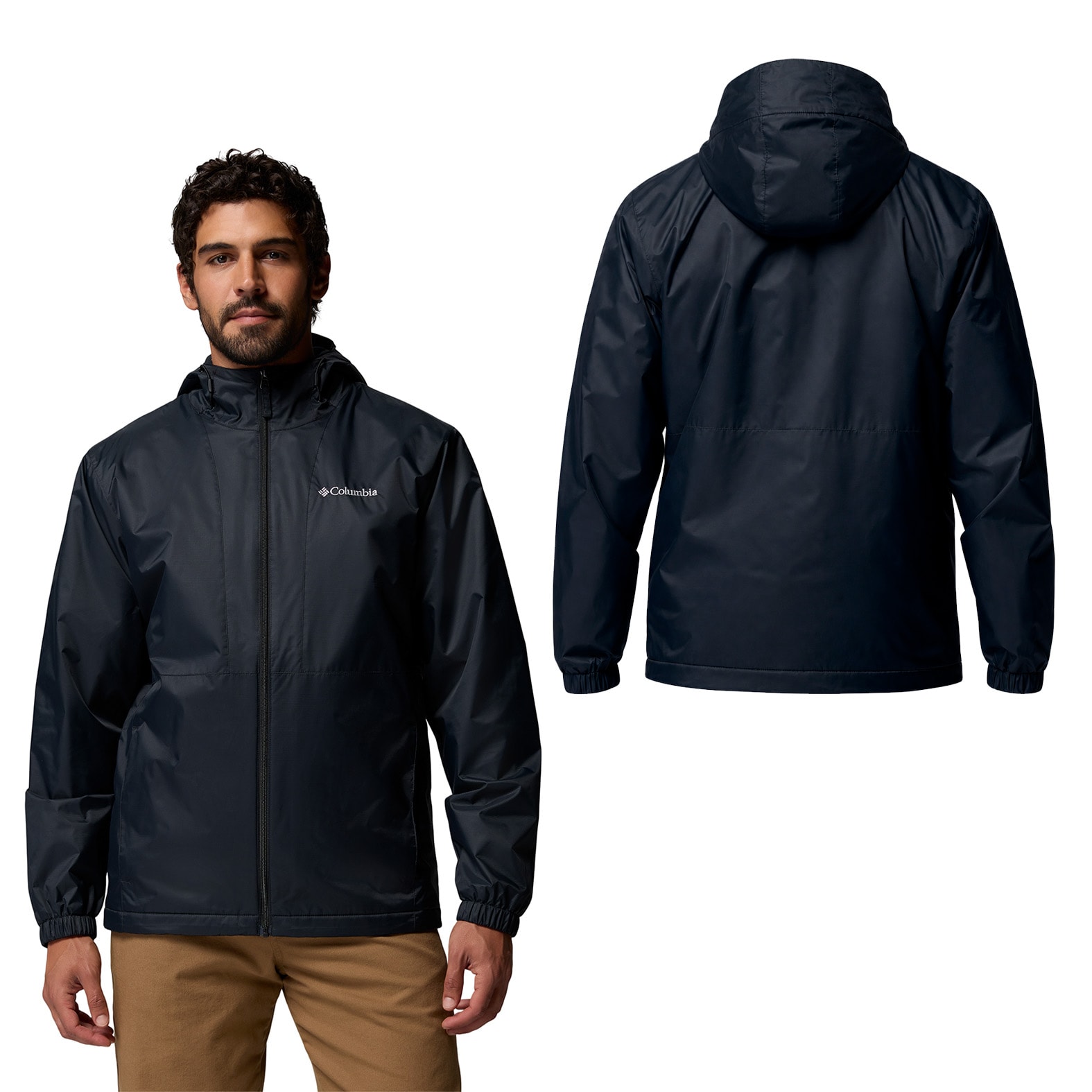 Chamarra Columbia Glenbrook Bend en color negro