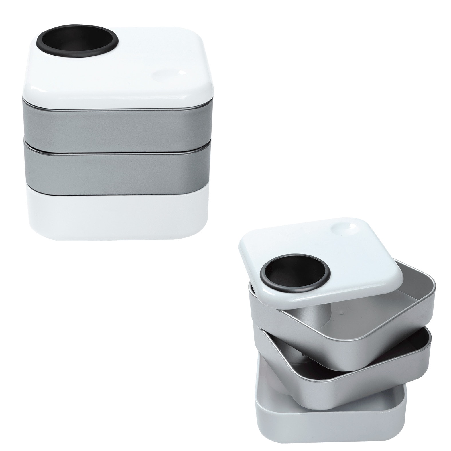 Organizador Zen en color plata