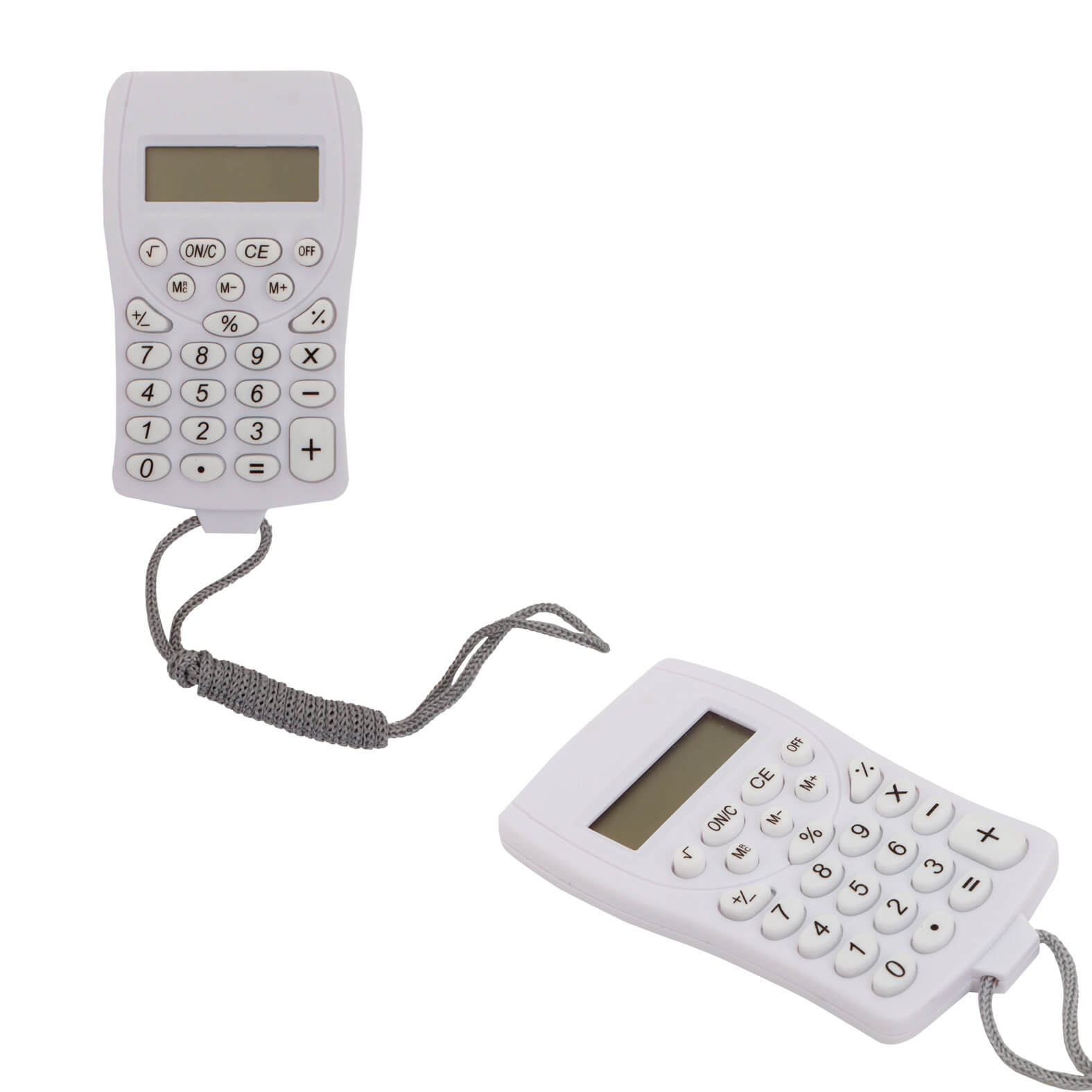 Calculadora de Bolsillo Tally en color blanco
