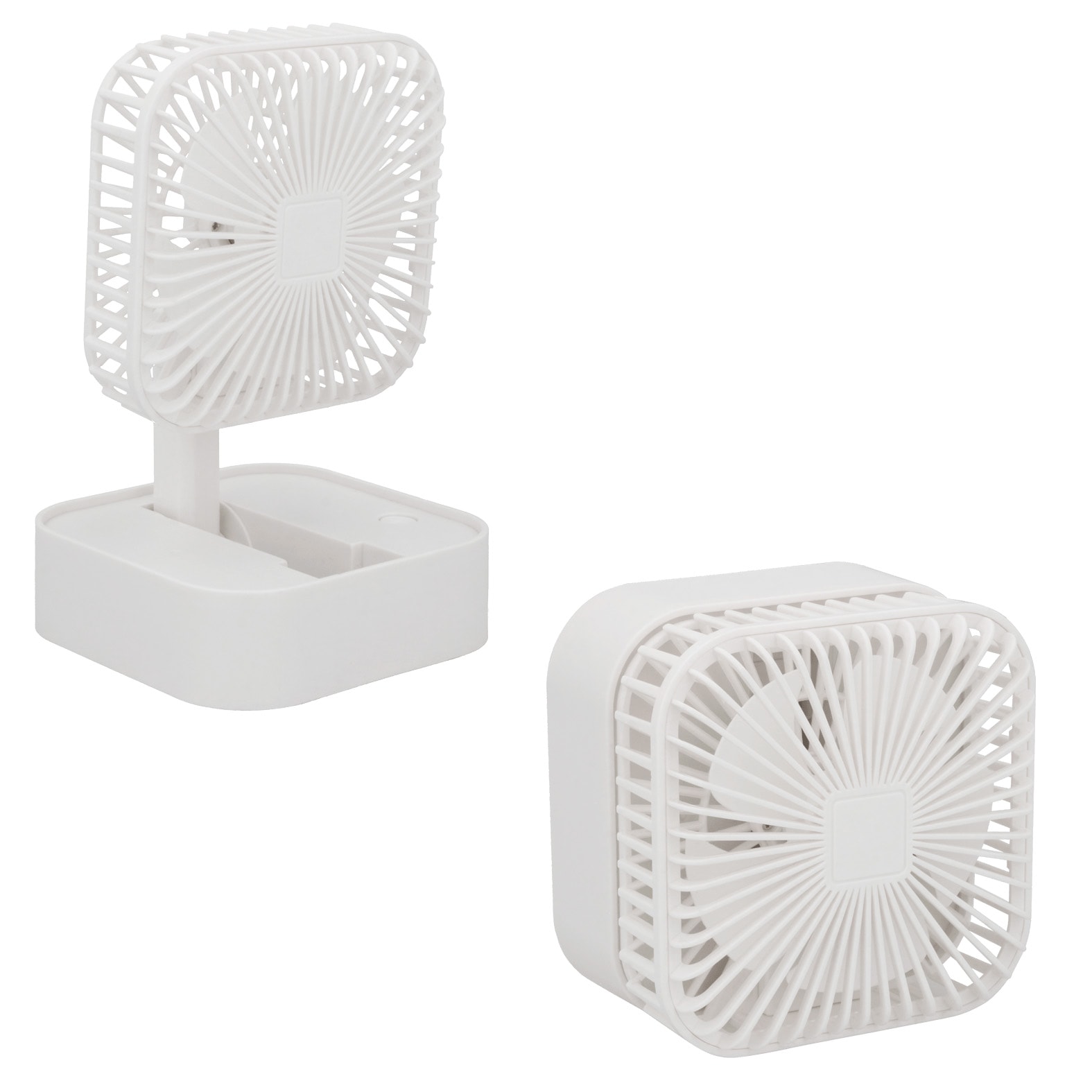 Mini Ventilador Aria en color blanco
