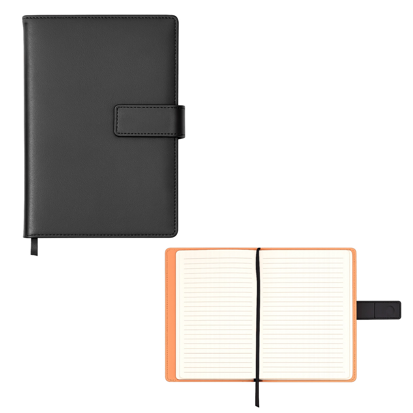 Libreta Moet en color negro