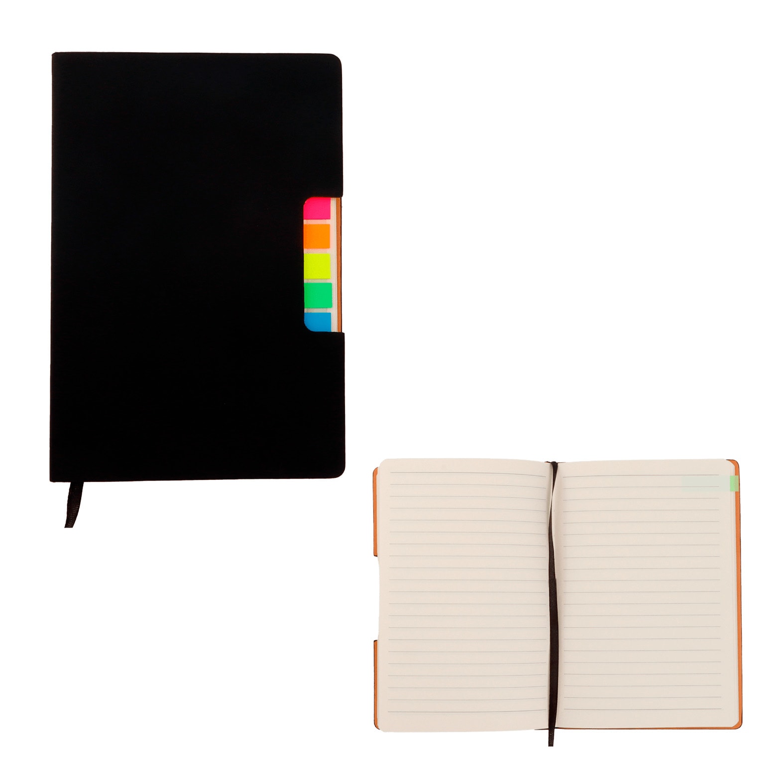 Libreta Vega en color negro