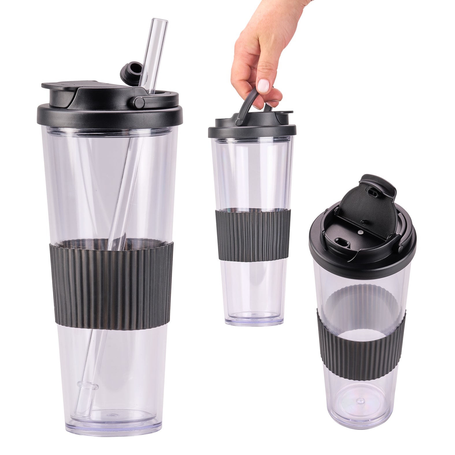 Vaso Odair en color negro