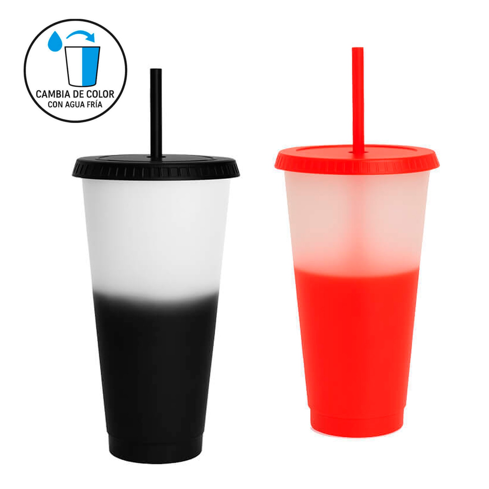 Vaso Cromatic en color negro