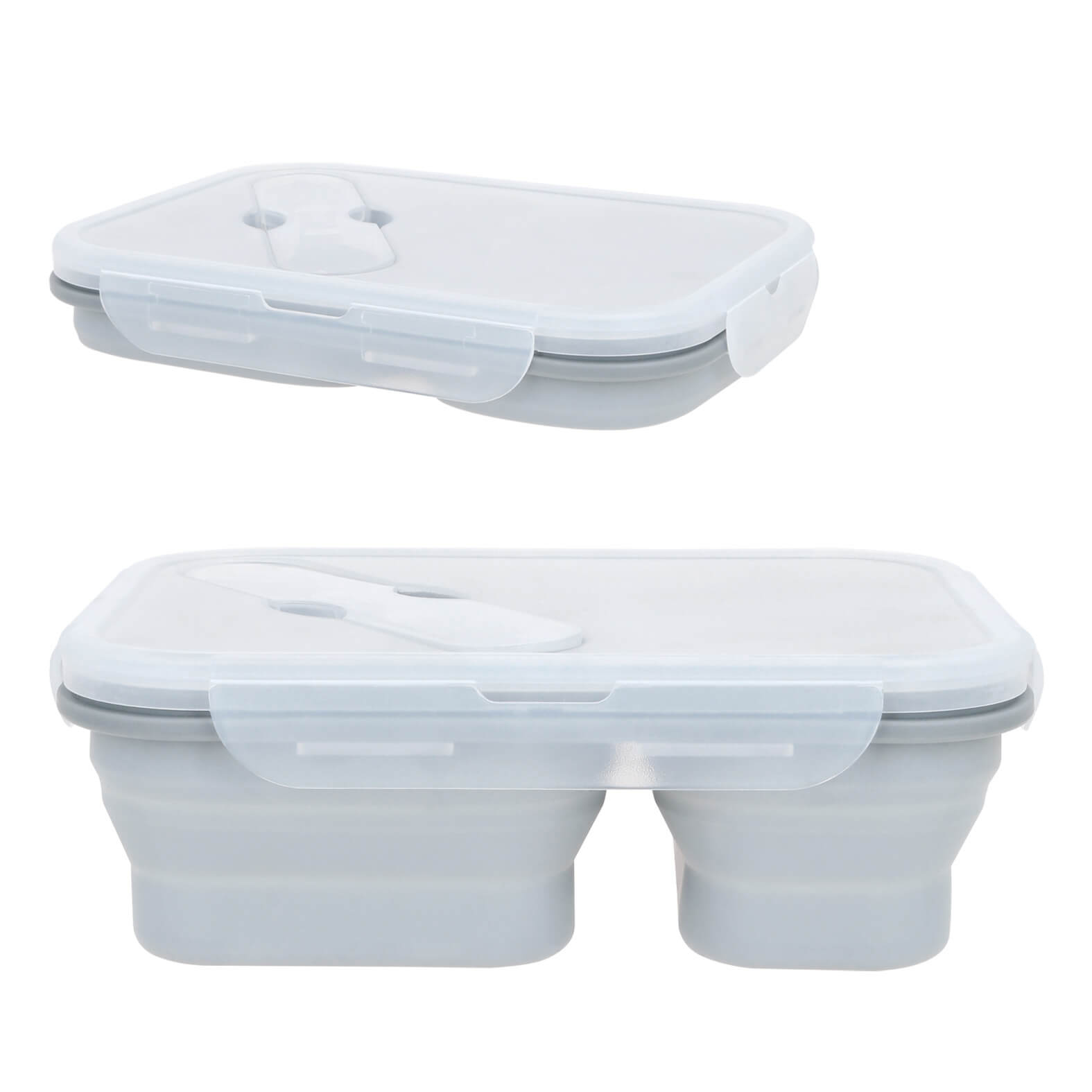 Contenedor de Alimentos Toby en color gris