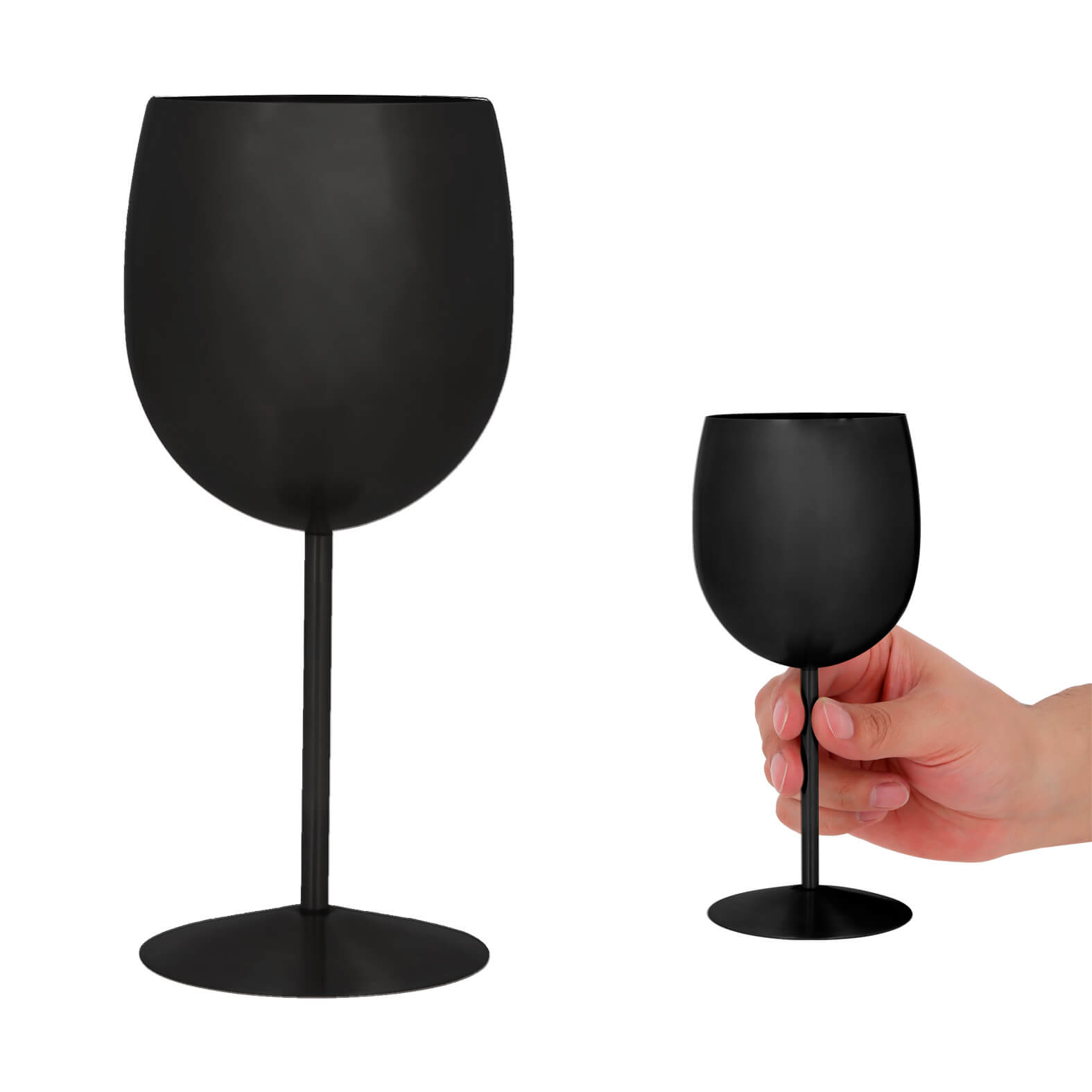 Copa de Vino Wine en color negro