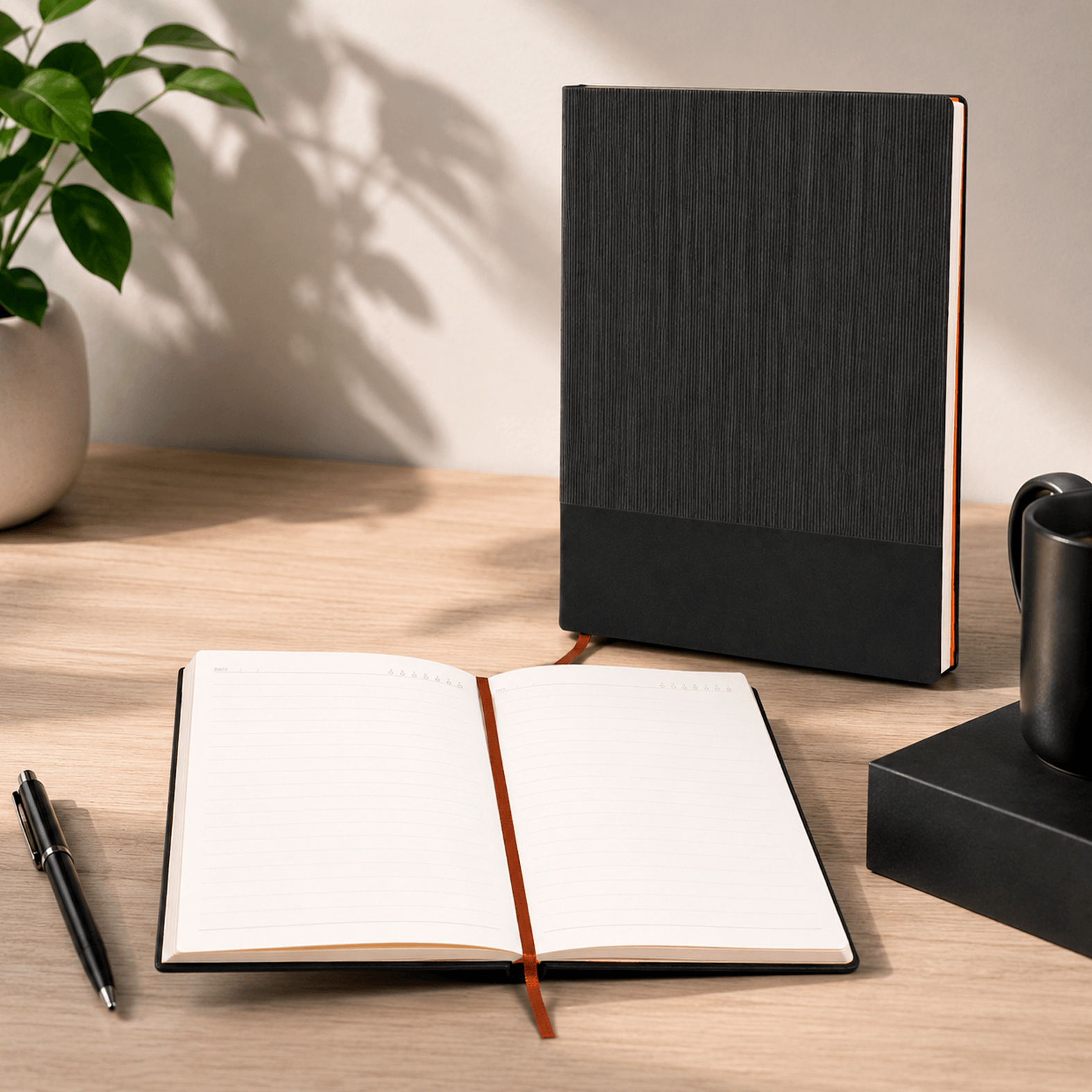 Libreta Milan en color gris