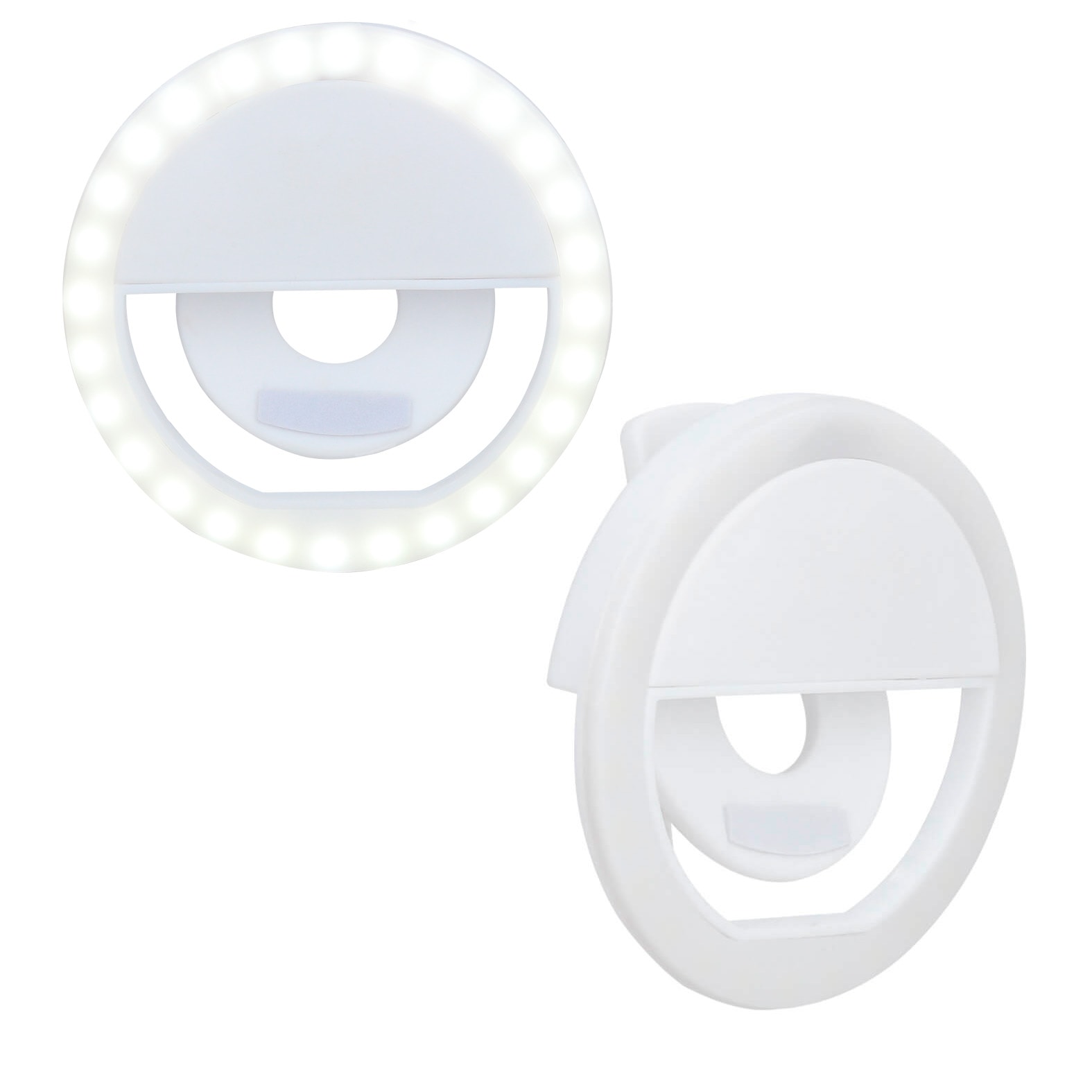 Mini Aro de Luz Glim en color blanco
