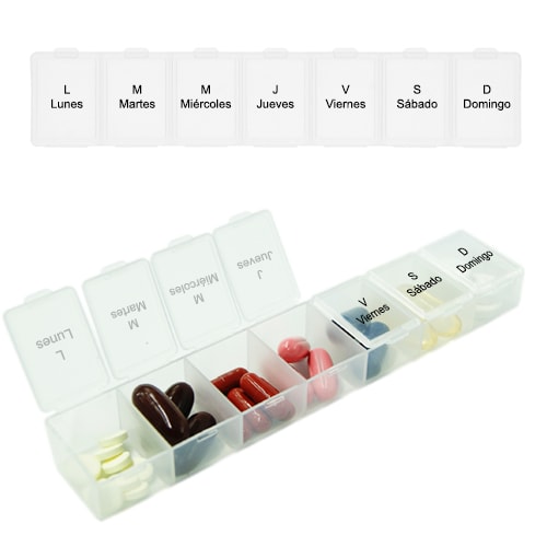 Pastillero Bloch en color transparente