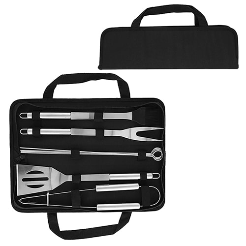 Set de BBQ Bonet en color negro