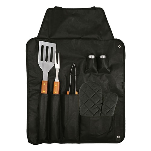 Set de BBQ Landa en color negro