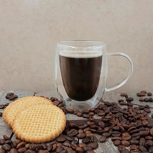 Taza Luwak en color transparente