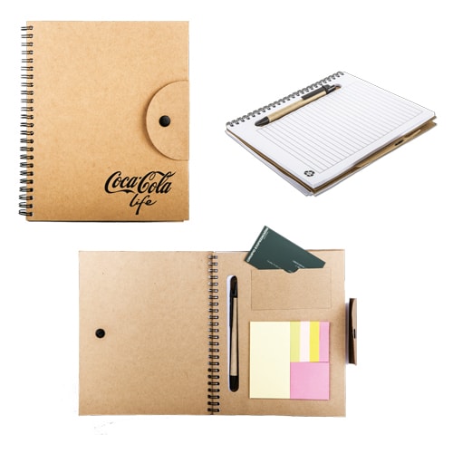 Libreta Ebro, artículo promocional personalizable