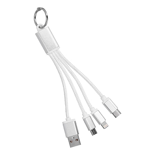 Cable Kabel en color plata