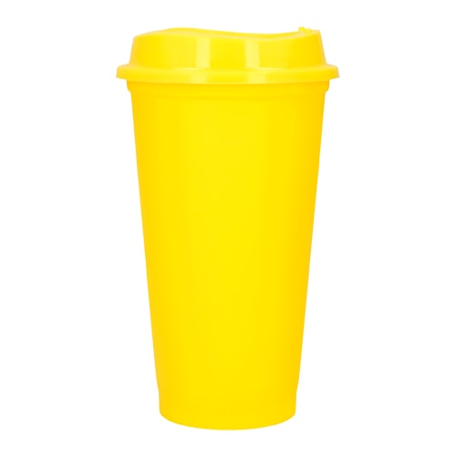 Vaso Sirena en color amarillo