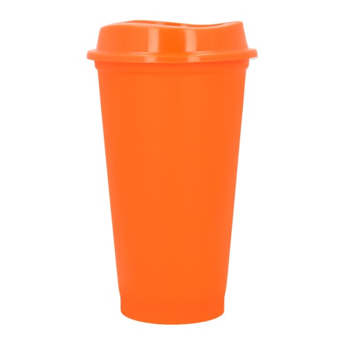 Vaso Sirena en color naranja