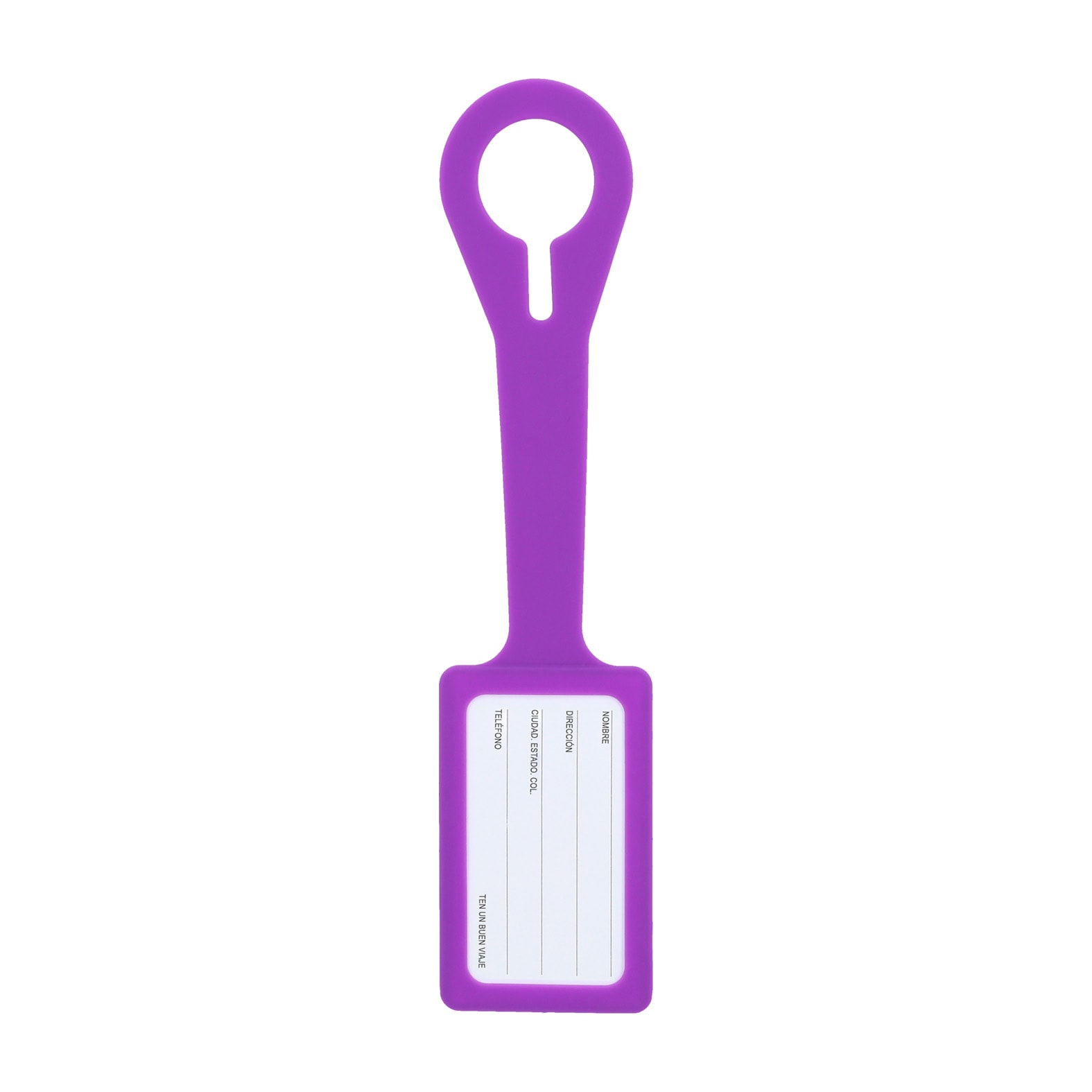 Identificador para Equipaje Luk en color morado