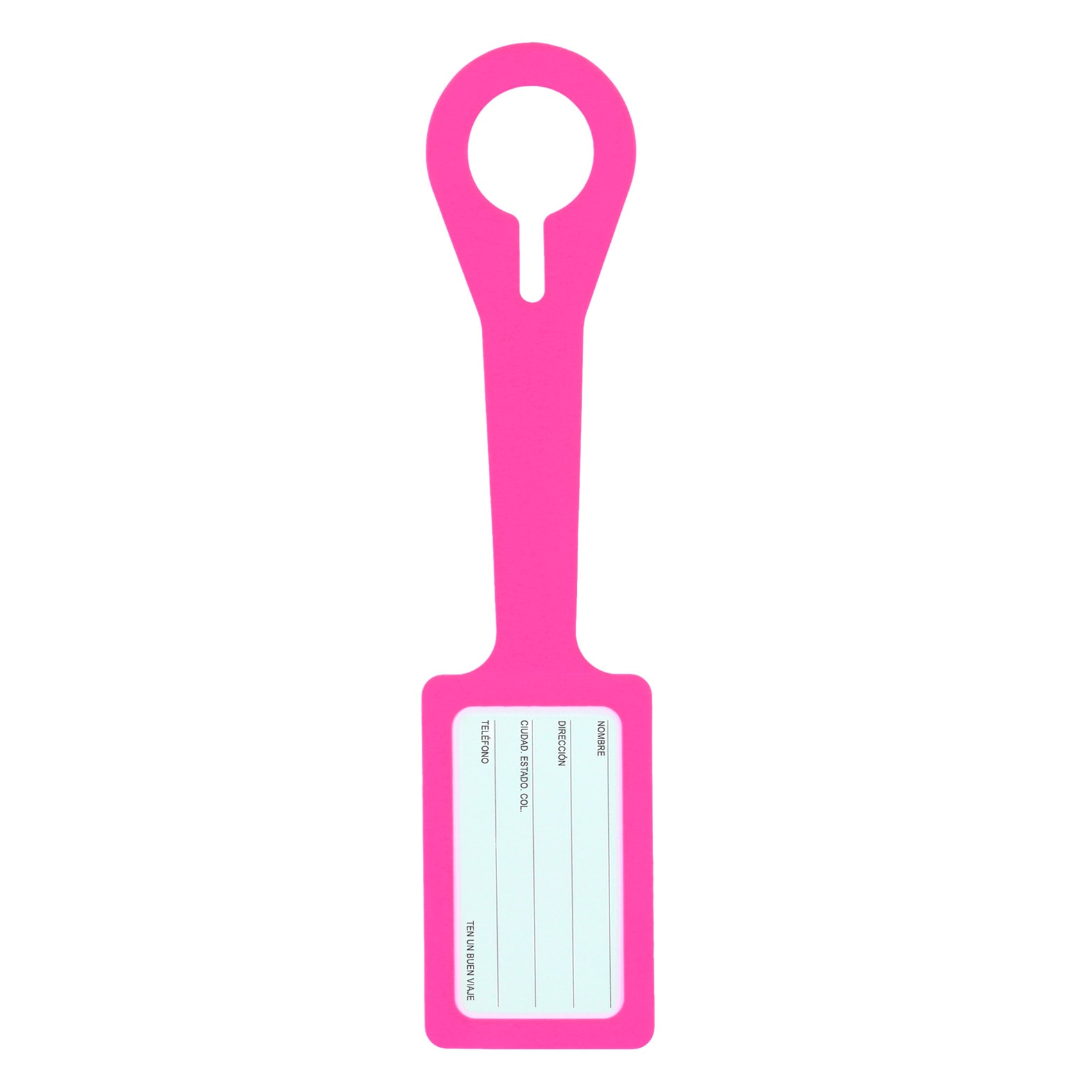 Identificador para Equipaje Luk en color rosa