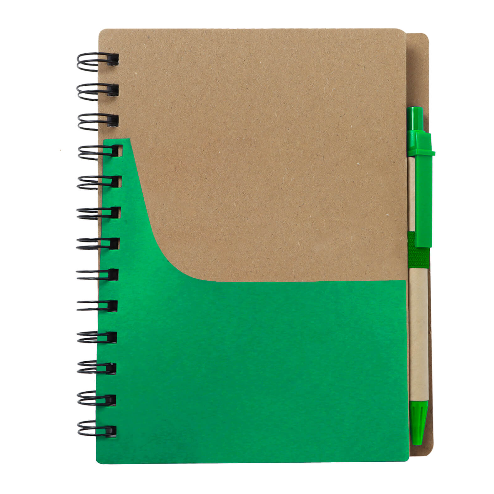 Libreta Bore en color verde