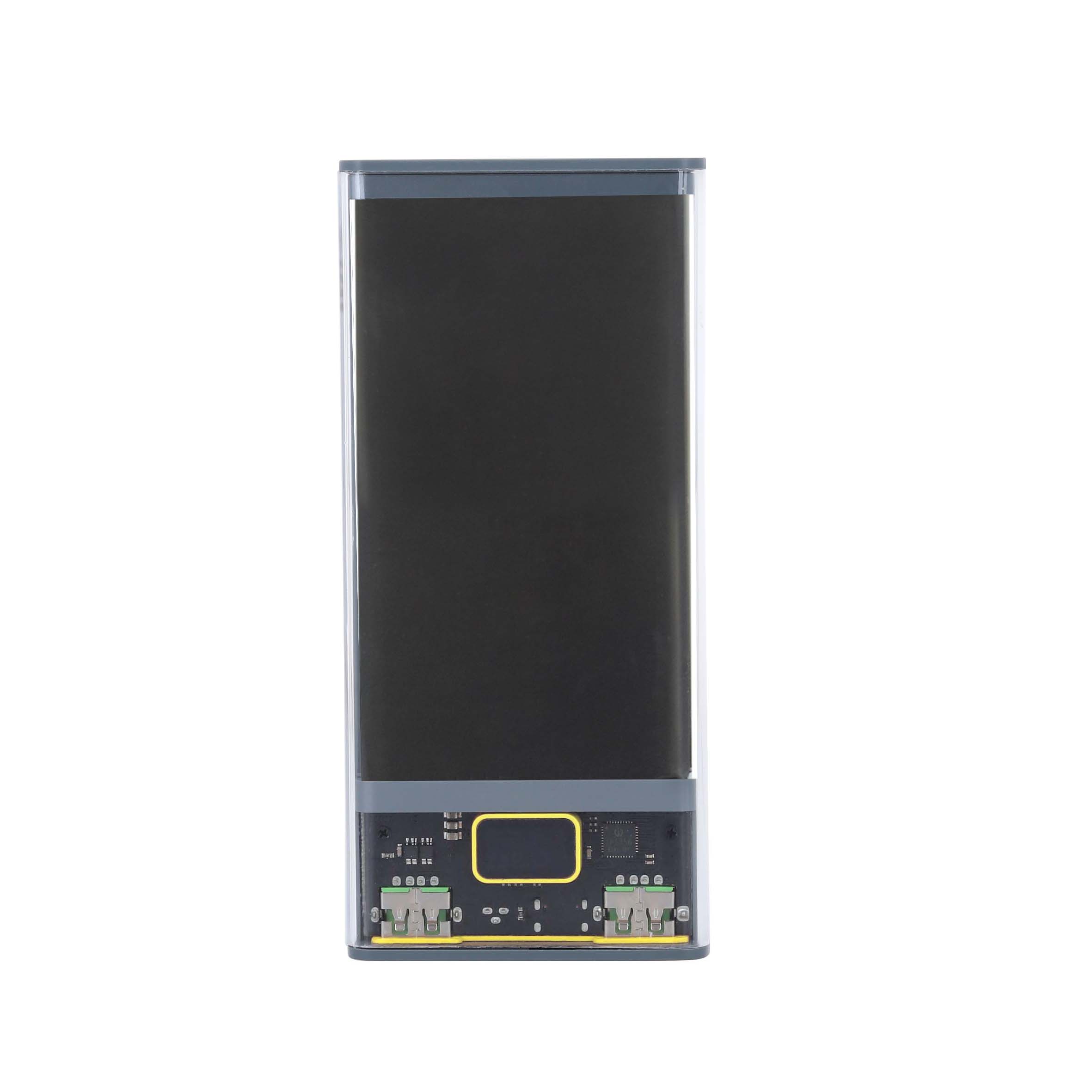 Power Bank Fast en color gris