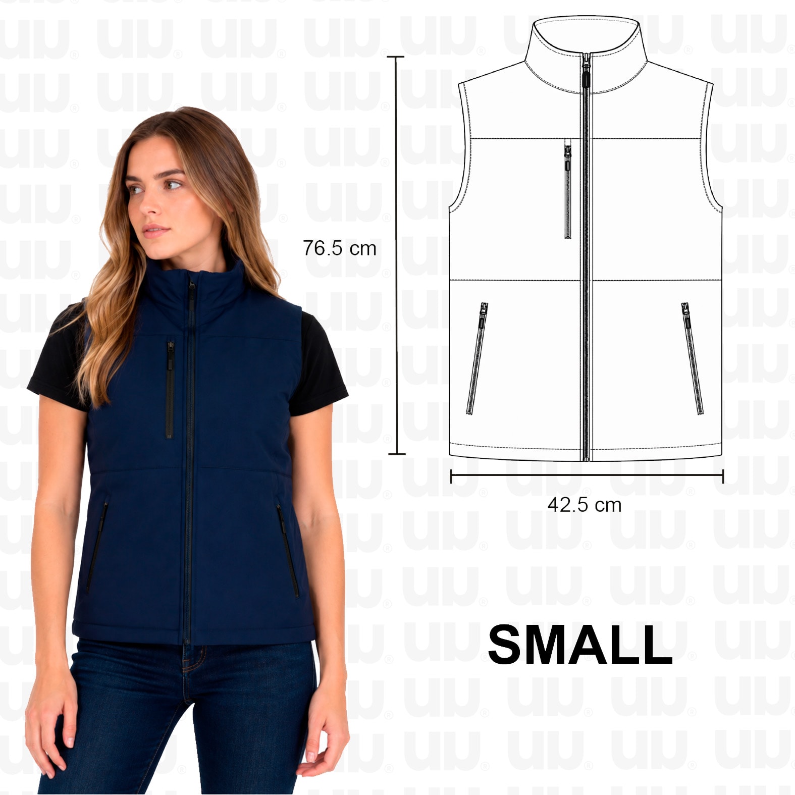 Chaleco Tuum Sahara en color azul
