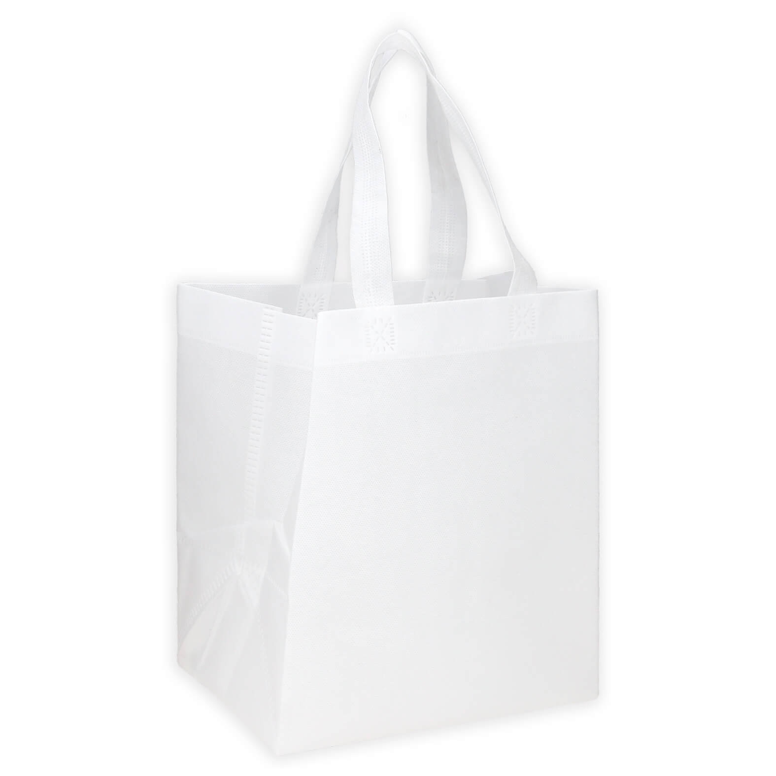 Bolsa de Non Wovi en color blanco