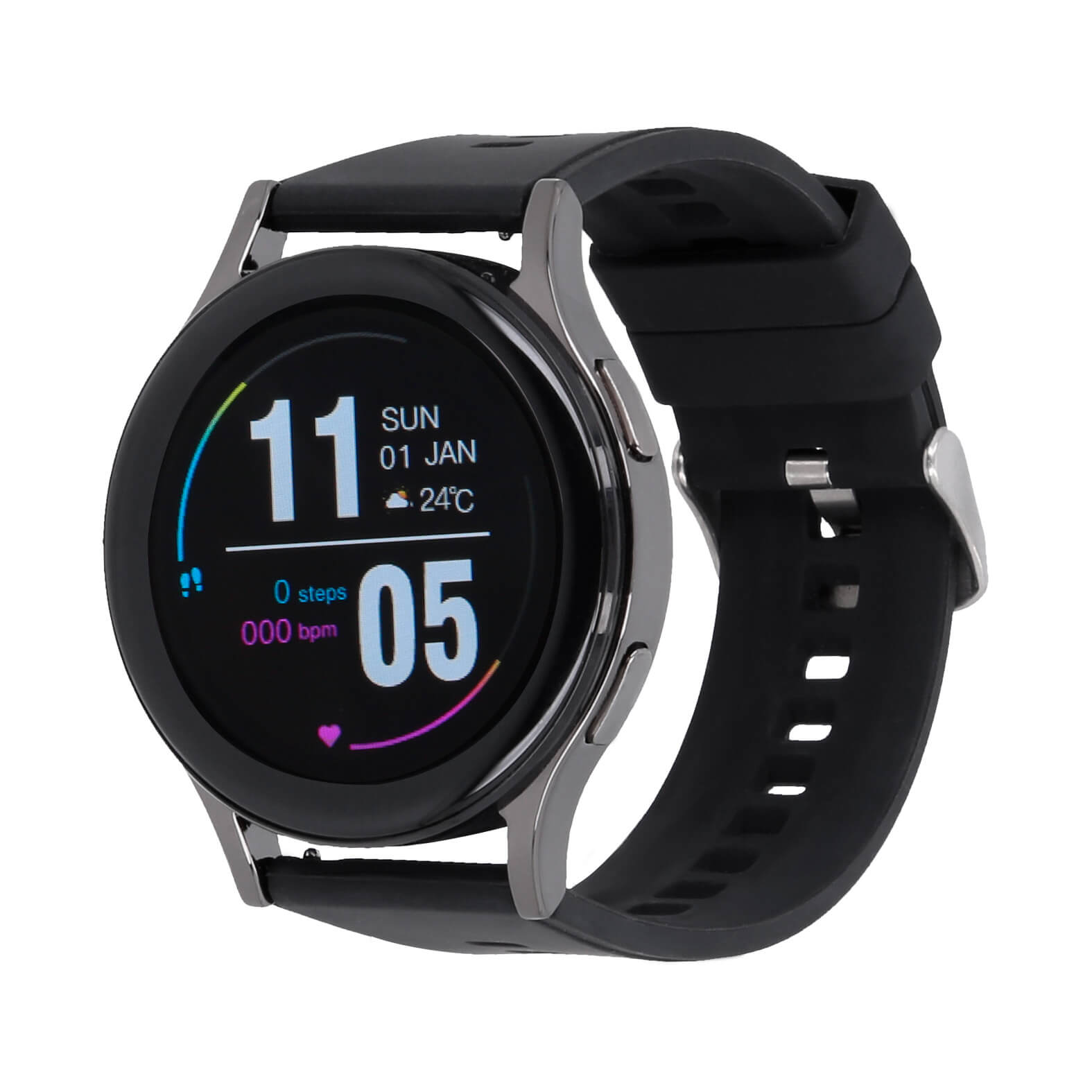 Smartwatch Zeit en color negro