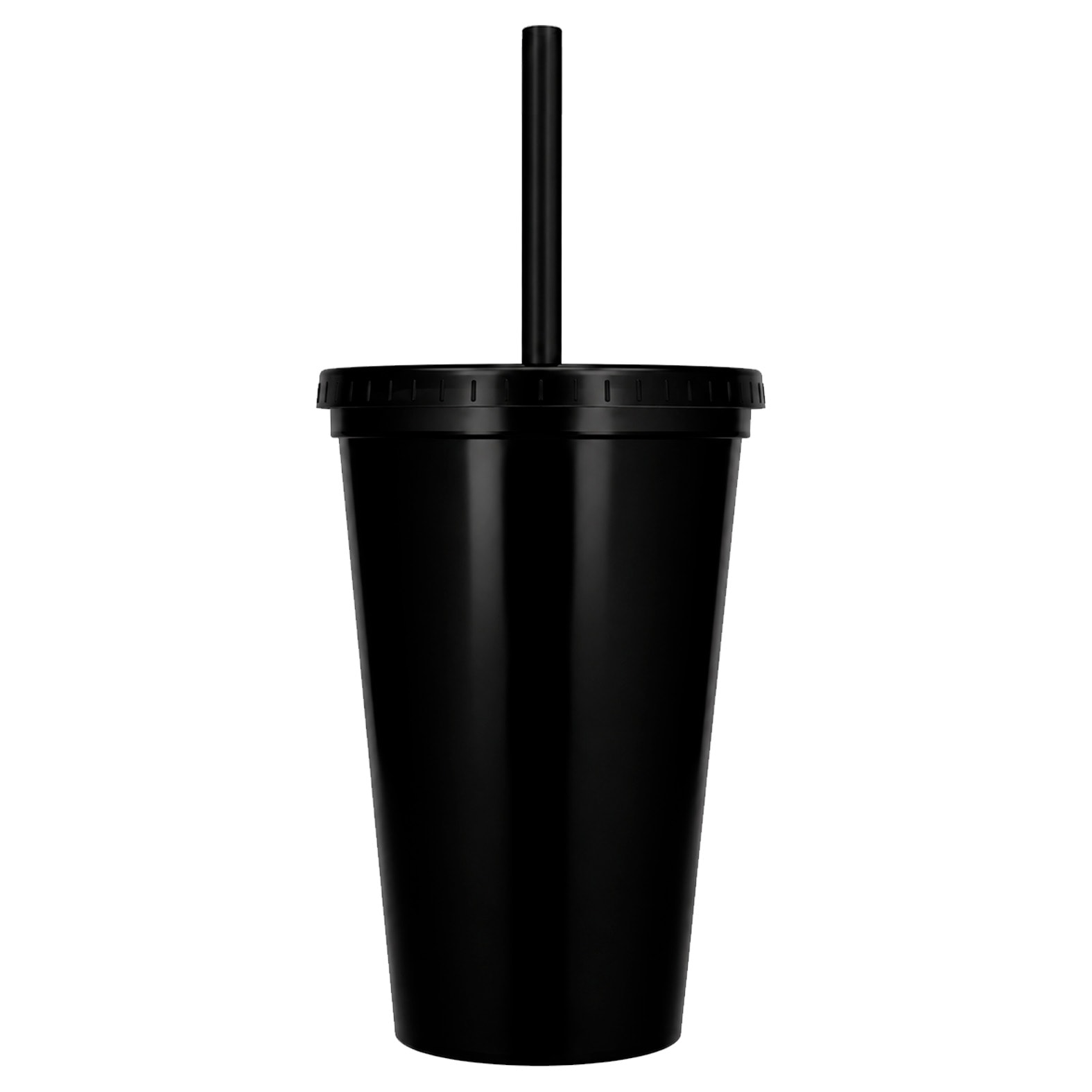 Vaso Rock en color negro sólido