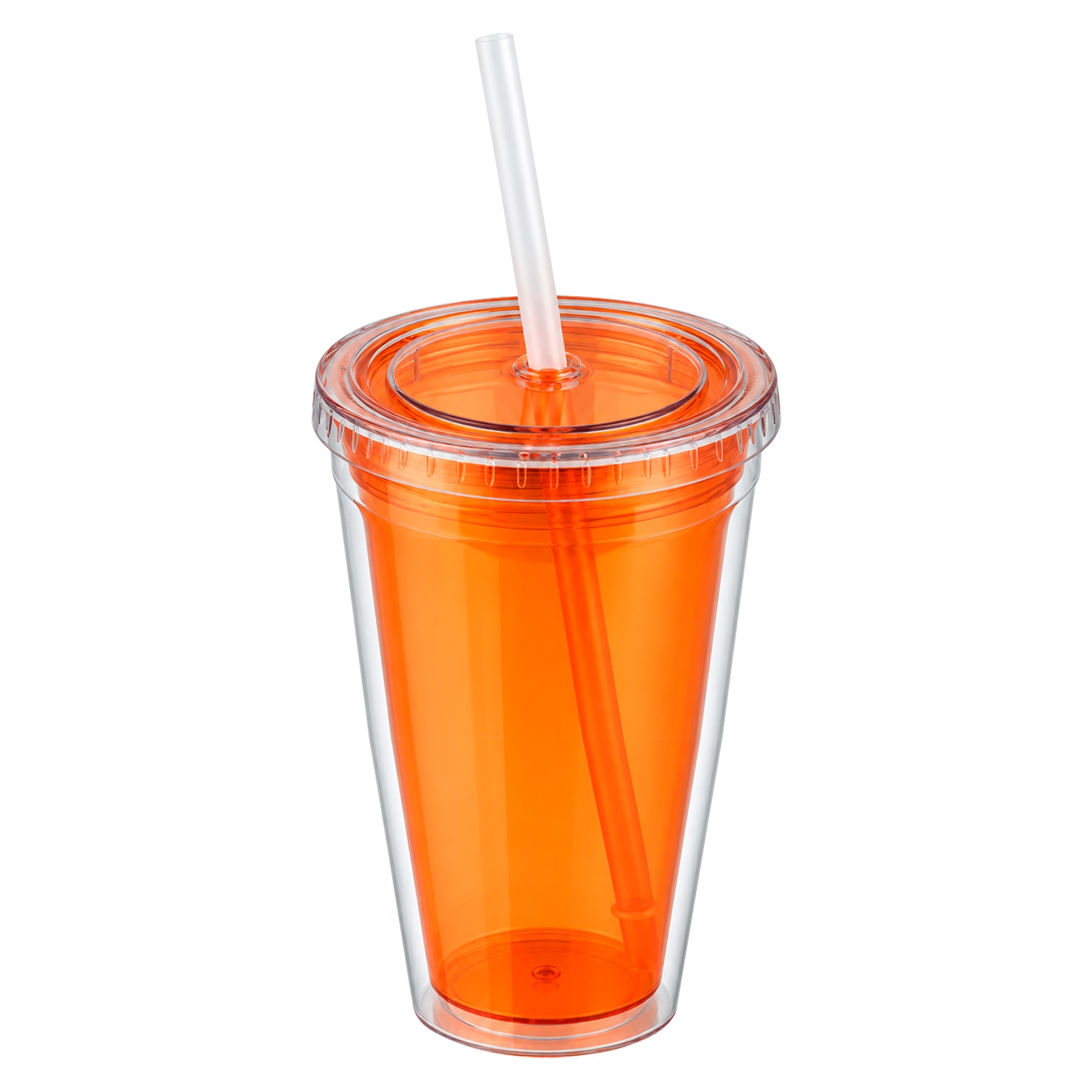 Vaso Tropical en color naranja