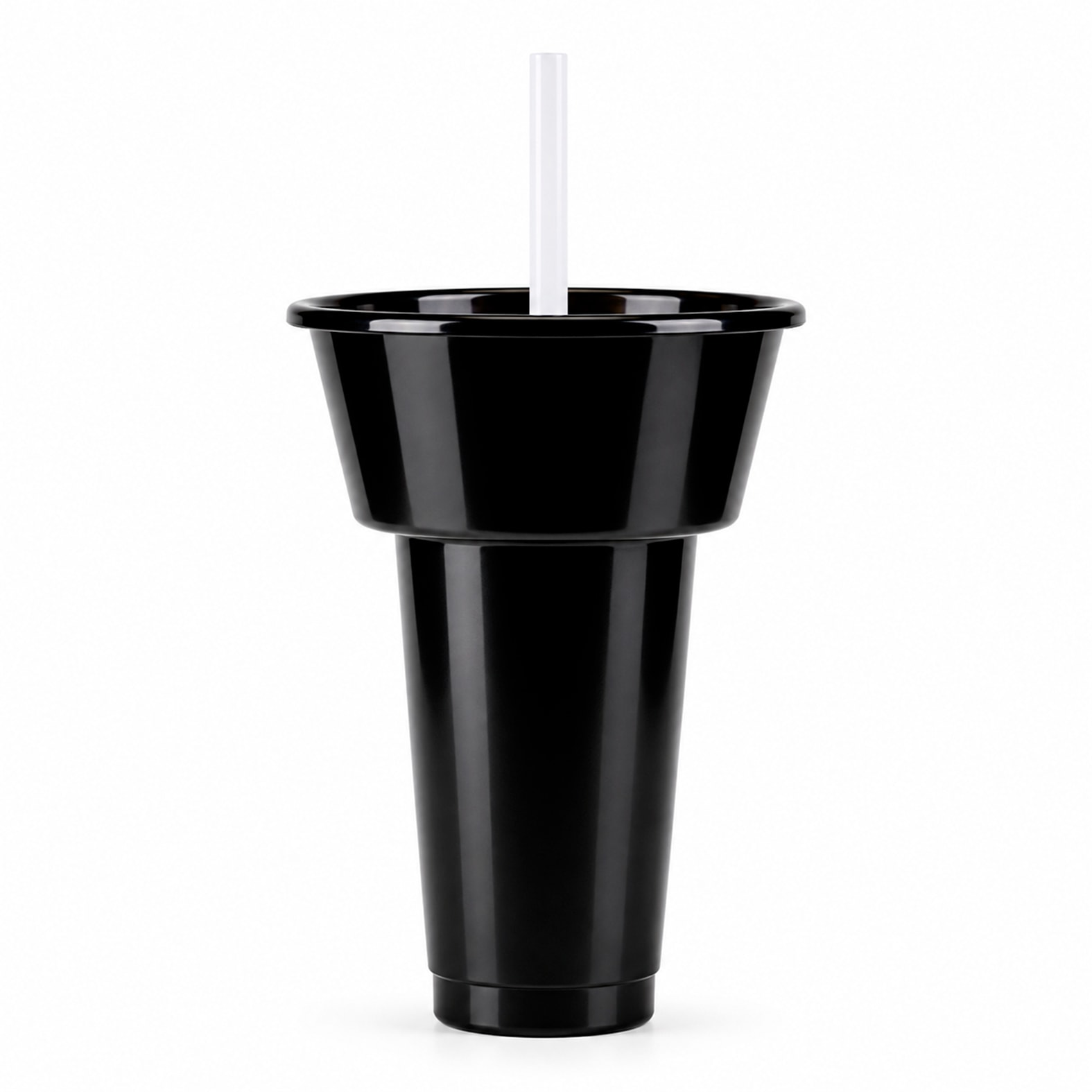 Vaso Kirby en color negro
