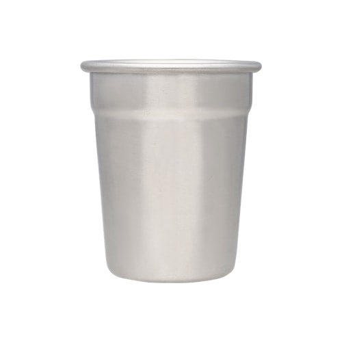 Vaso Shot en color plata