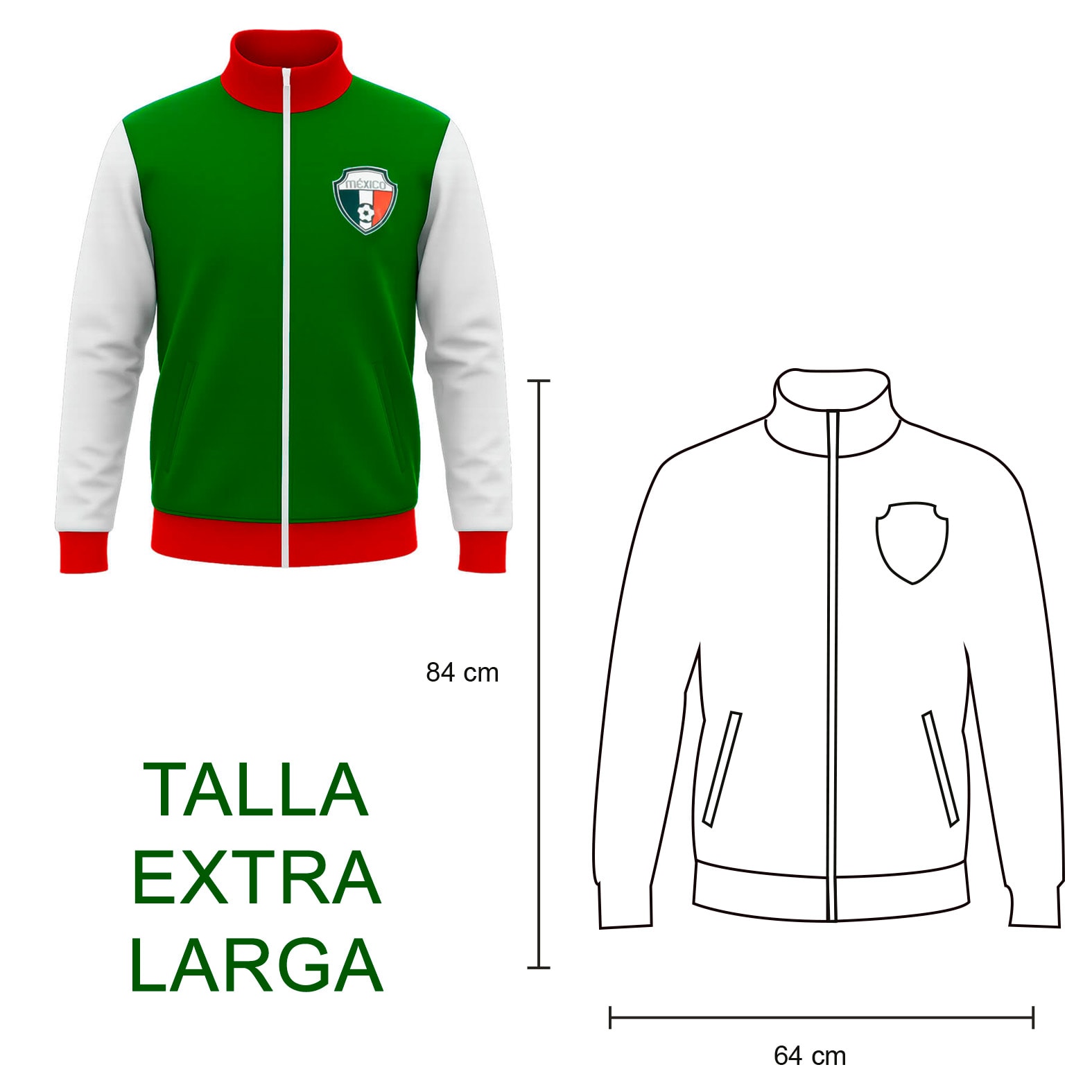 Sudadera Chilena, artículo promocional personalizable