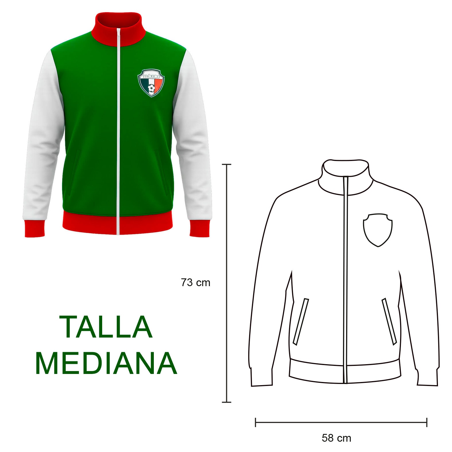 Sudadera Chilena, artículo promocional personalizable