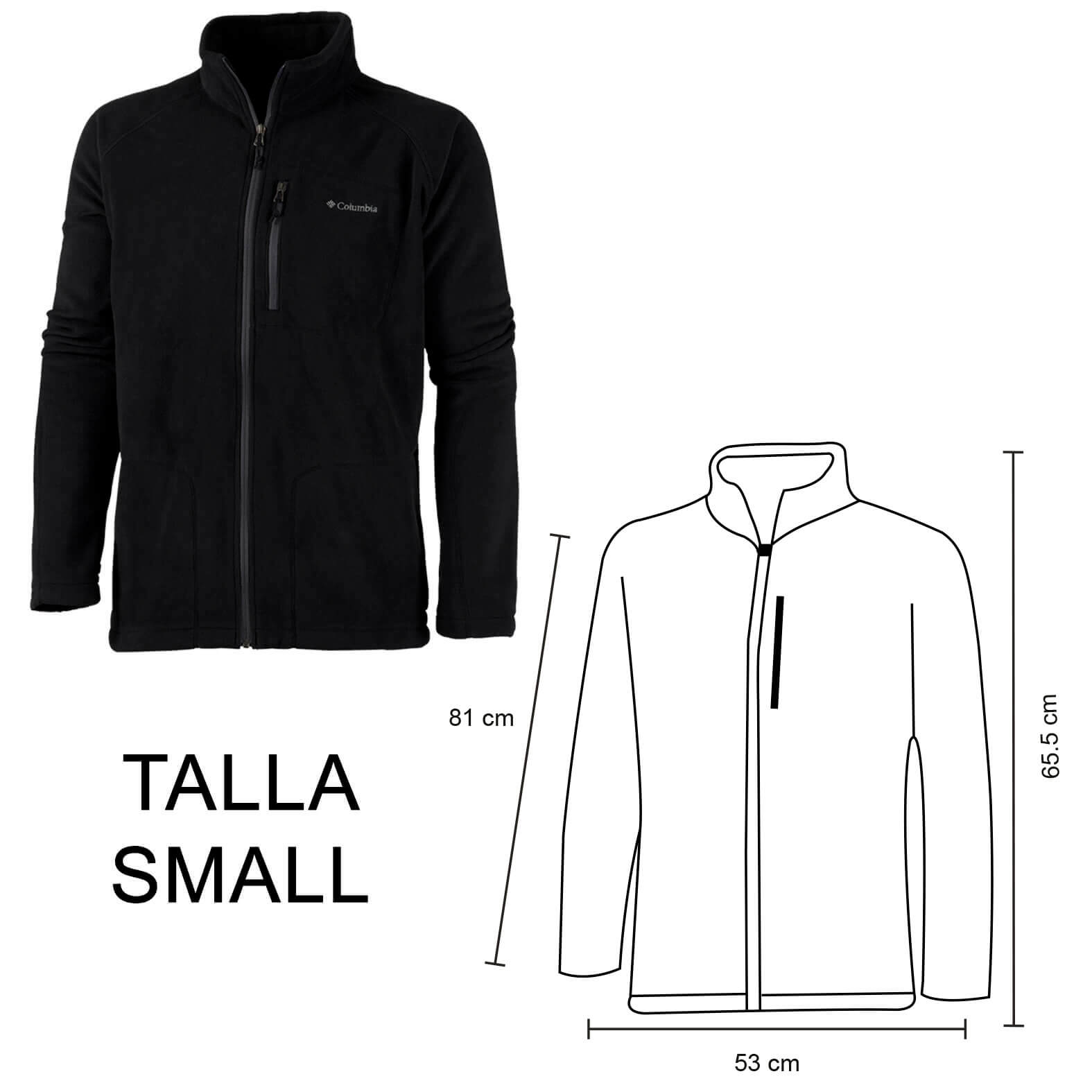 Fleece Polar Columbia Fast Trek en color negro