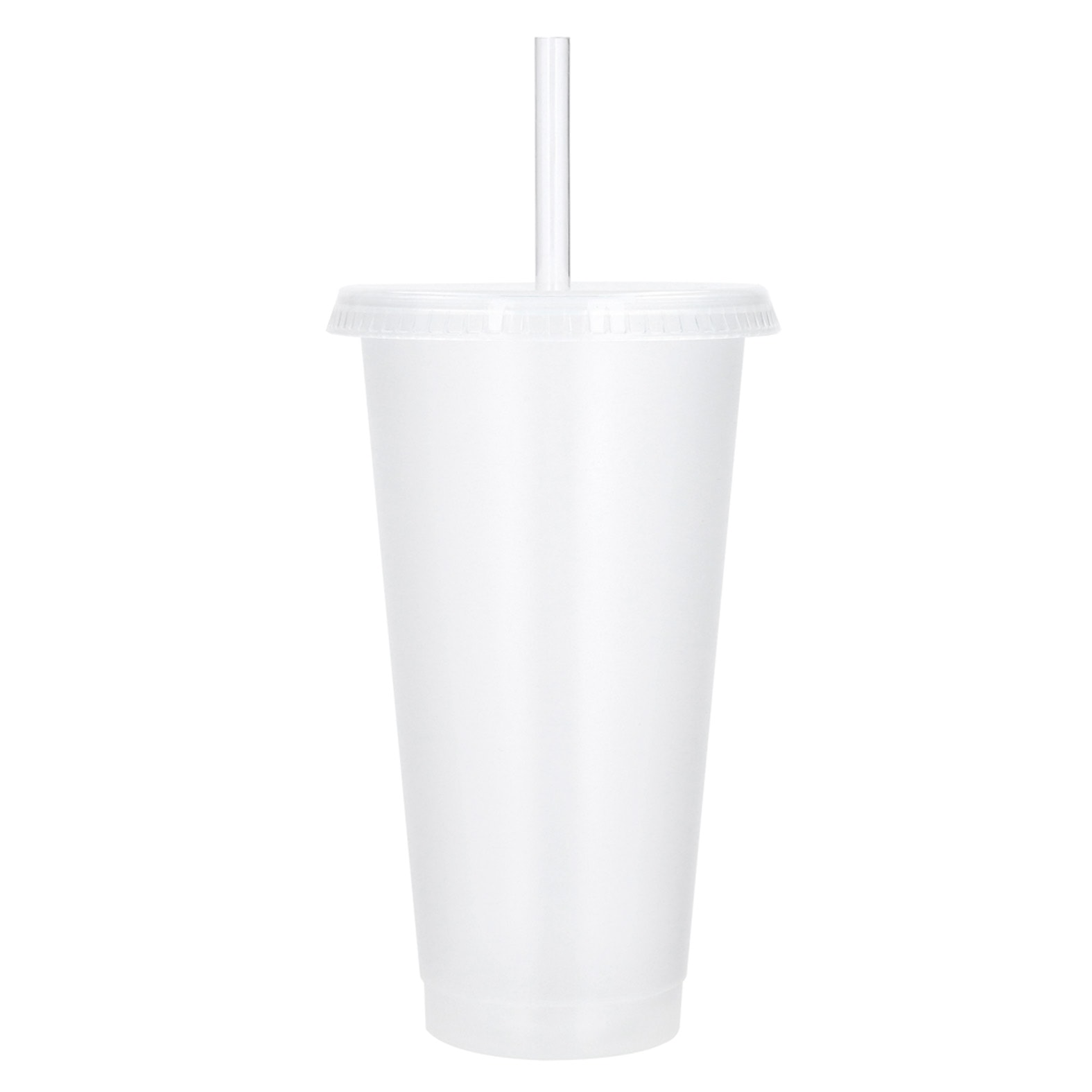 Vaso Triton en color blanco sólido
