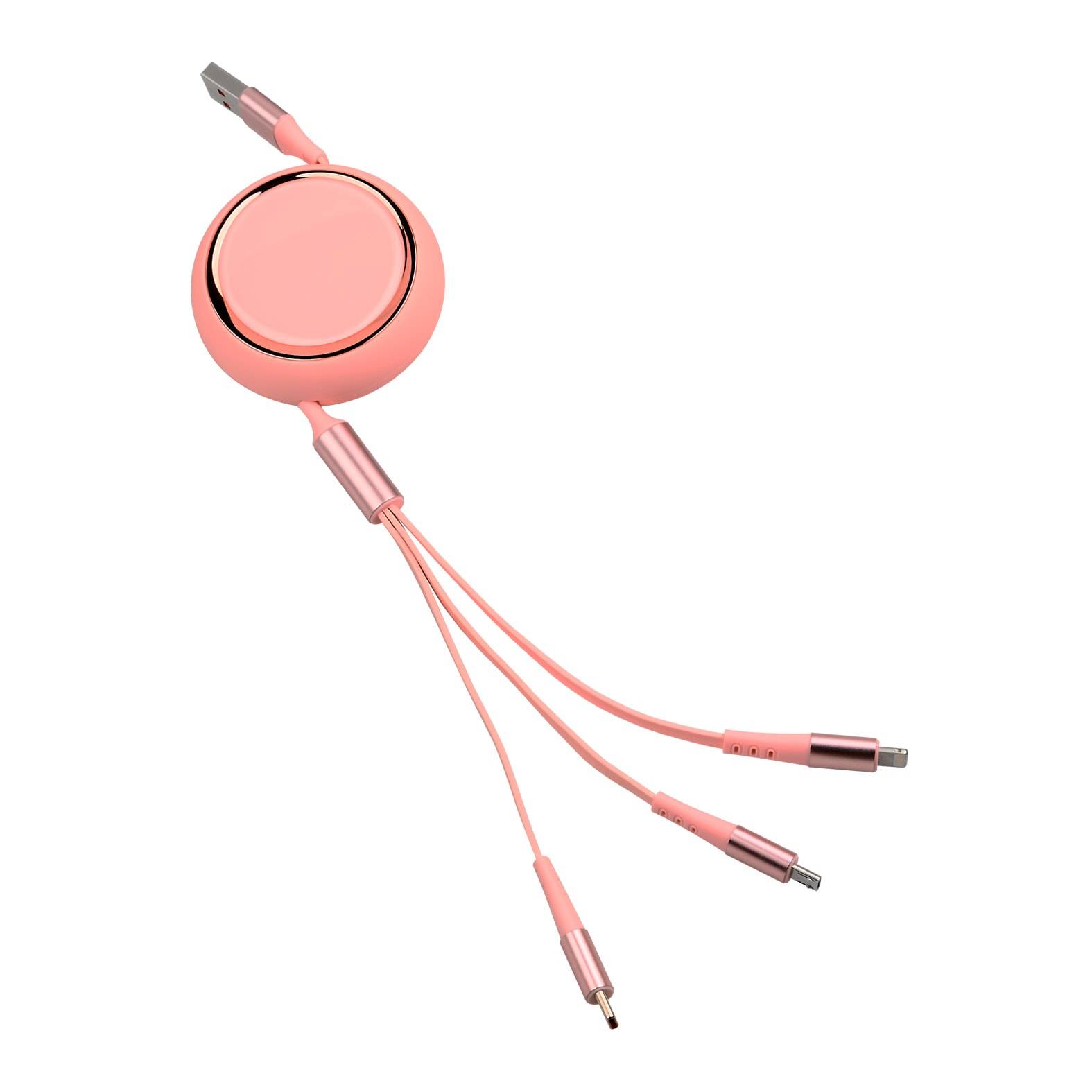 Cargador Qipi en color rosa
