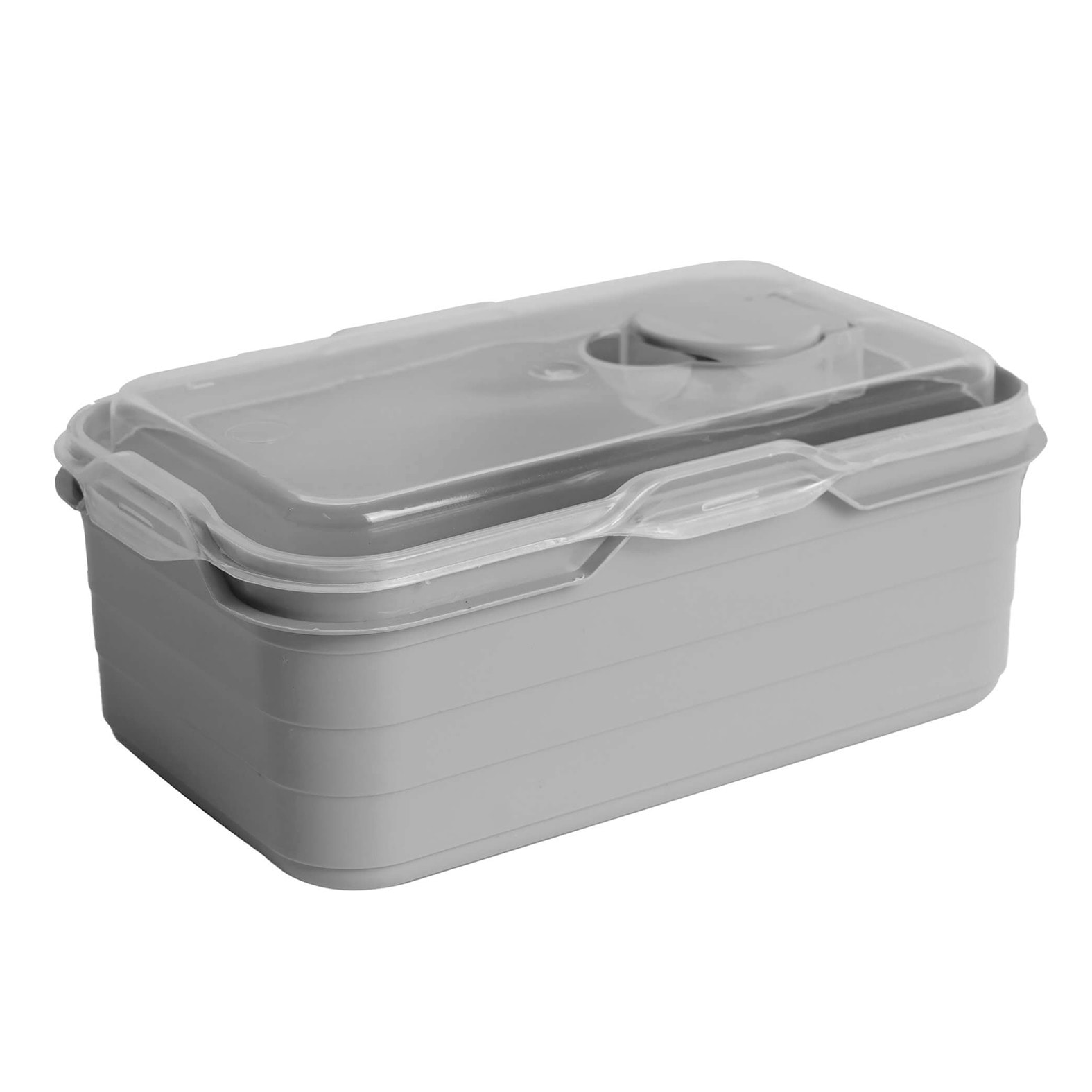Contenedor de Alimentos Pibi en color gris