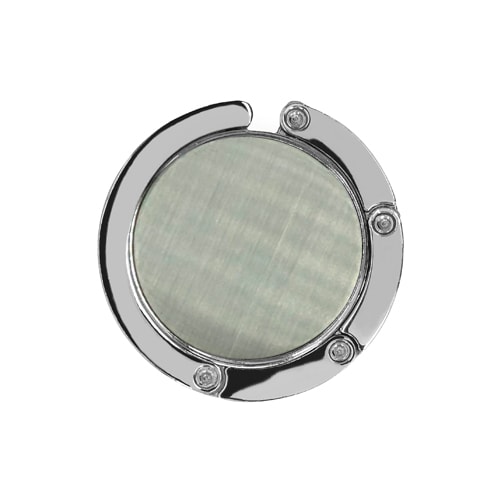Gancho Oval en color plata