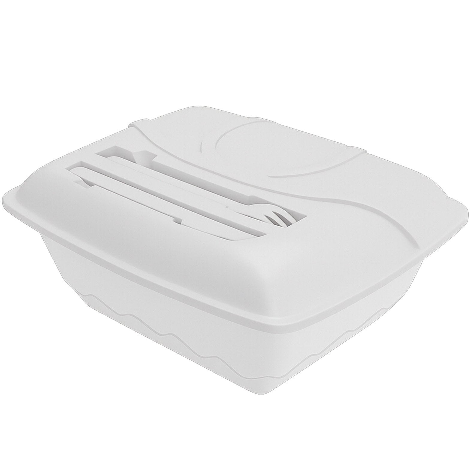 Contenedor de Alimentos Mixi en color blanco