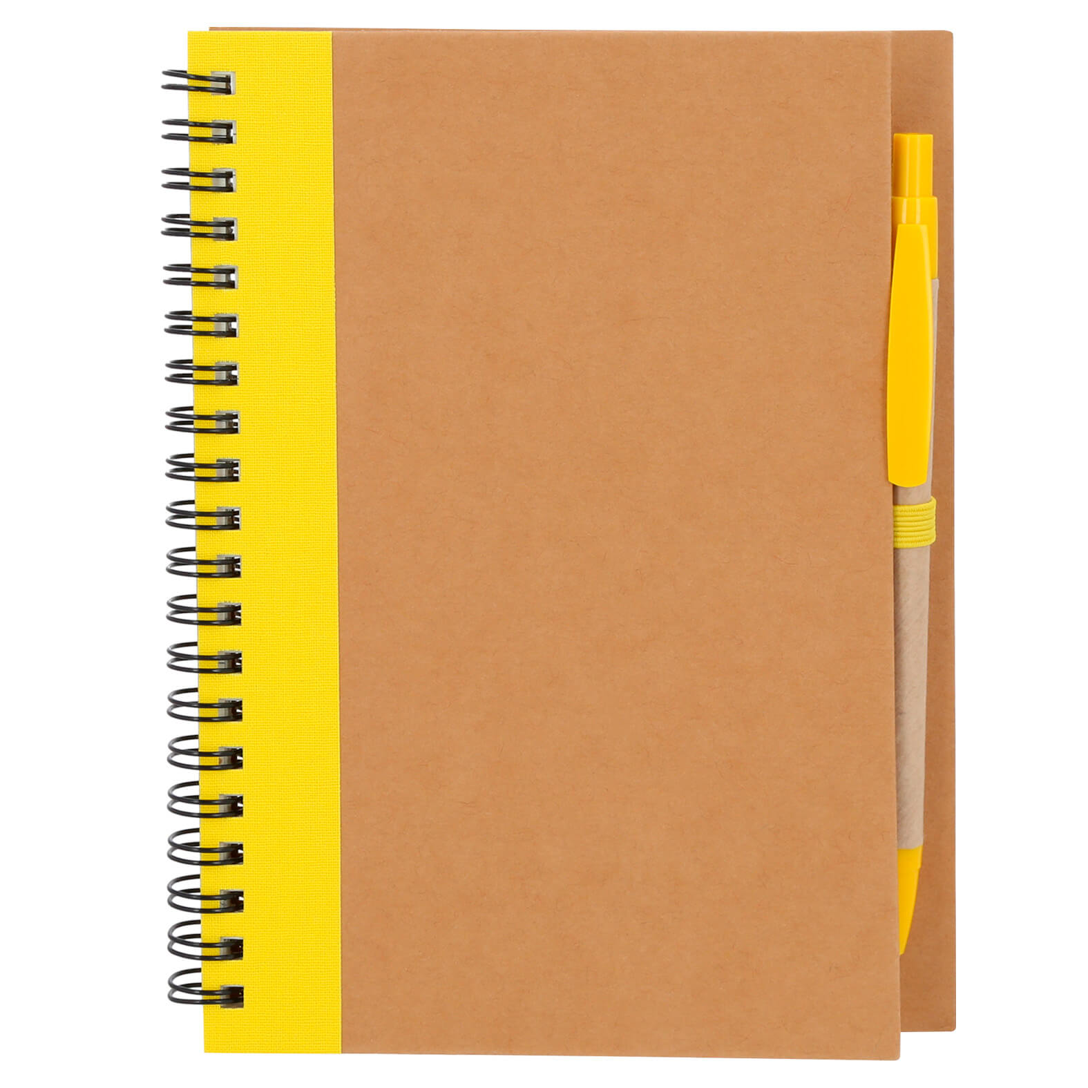 Libreta Boston en color amarillo