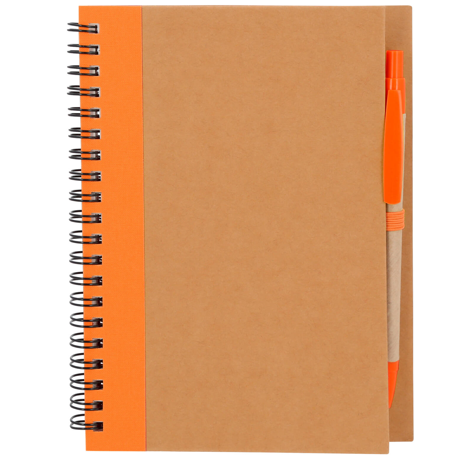 Libreta Boston en color naranja