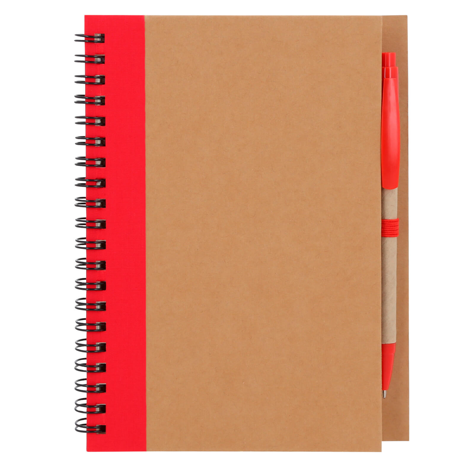 Libreta Boston en color rojo