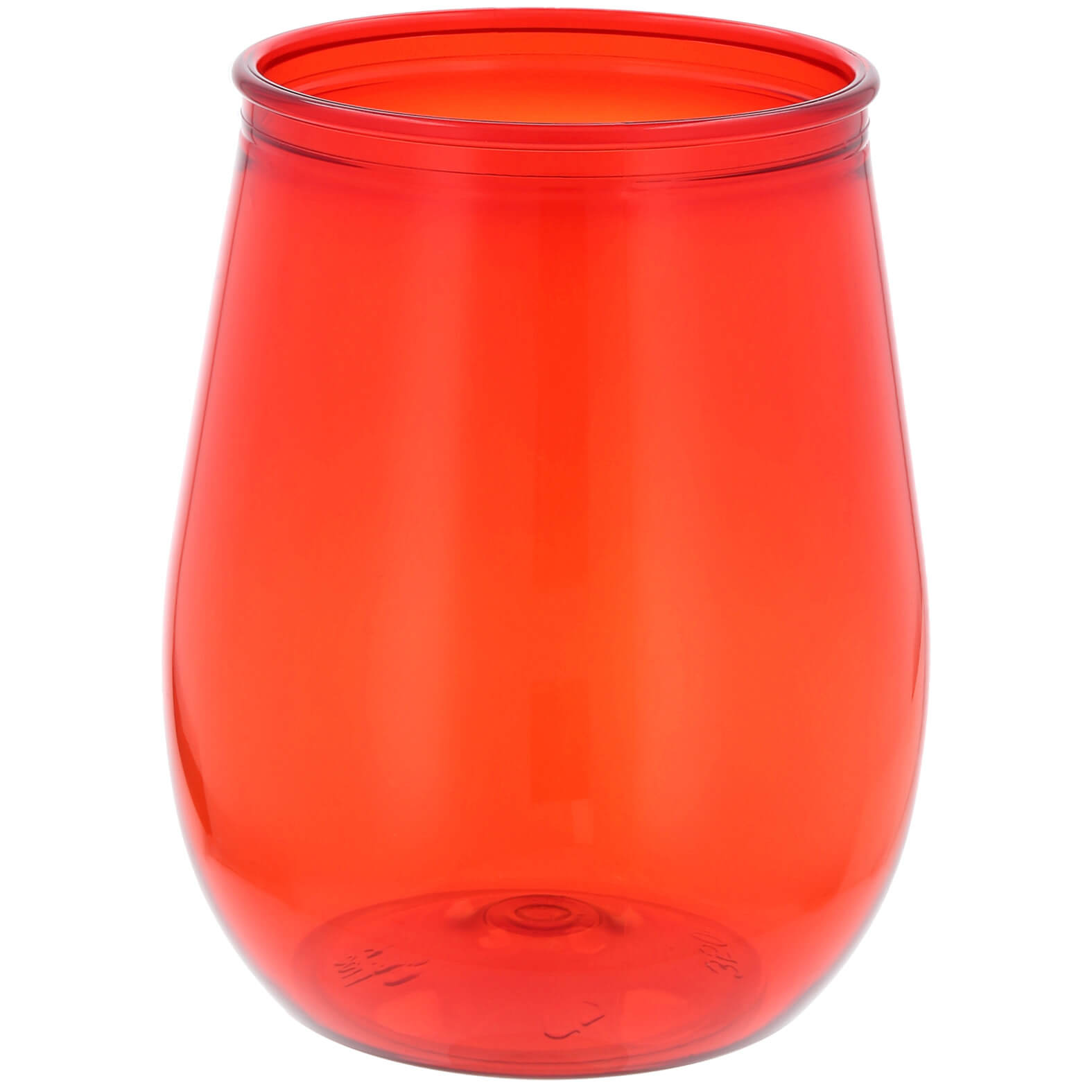 Vaso Bali en color rojo